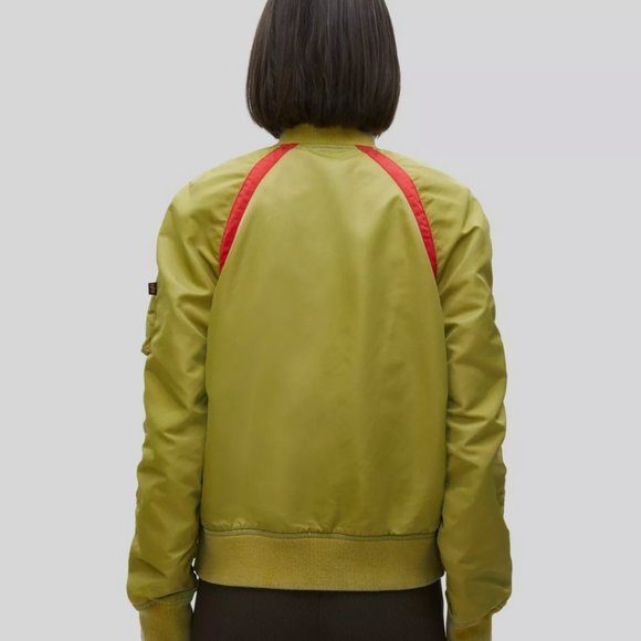 Alpha Industries Raglan Battle Wash Flight Jacket - Picture 4 of 4